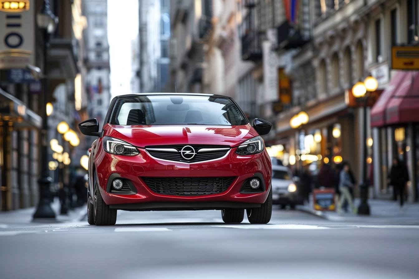 Quelle est la plus petite voiture de chez Opel : modèle compact