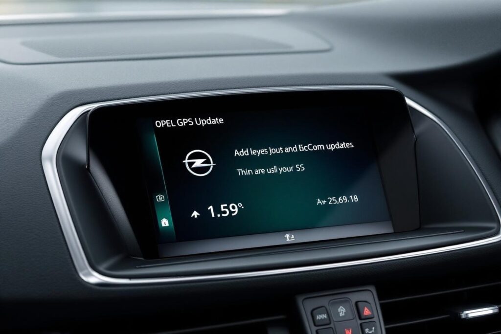 GPS navigation Opel mise à jour : guide et procédure complète